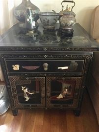 Chinese end table 