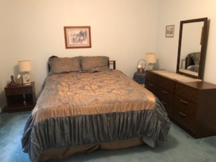 Vintage Mid-Mod Bedroom set (mattress and frame not included)