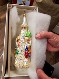 Christopher Radko ornaments starting from early 1990;s