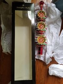 Christopher Radko tree toppers