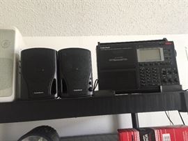 Radio and speakers
