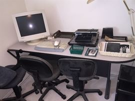 Office chairs, desks, and accessories....OH MY!!