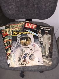 Vintage magazines. 