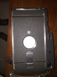 Vintage Polaroid camera. 