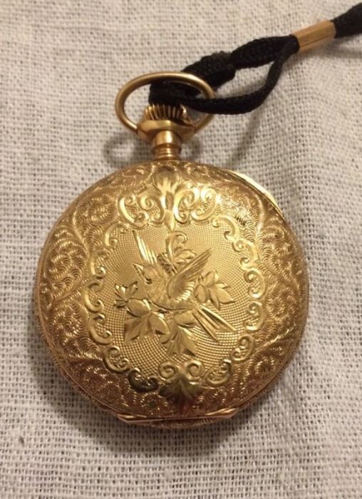 Early and registered pocket watch Elgin