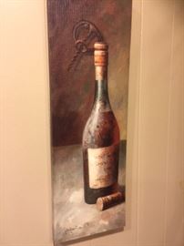 Wine bottle Still artwork
