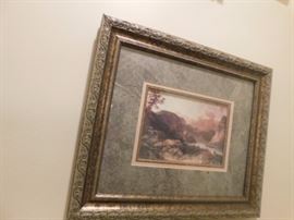 Ruins print  on paper