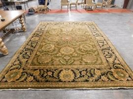 14 by 11 hand knotted Persian rug