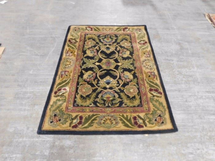 5 by 3 Wool India rug
