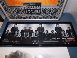 ROLLING STONES framed poster 
