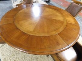 Top of Henredon table has  slight damage