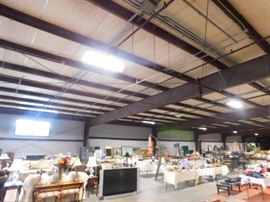 Overall side view of warehouse 