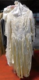 Vintage Mid century wedding dress
