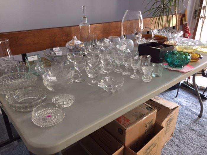 Crystal and collectable glassware