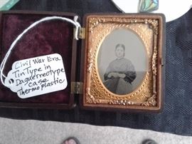 CivIL war era tin type