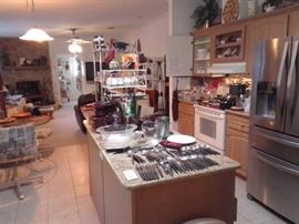 Kitchen is loaded. Enough to equip several start ups or to add to existing.