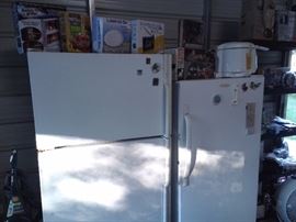2 door refrigerator and freezer