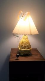 Lamp and end table