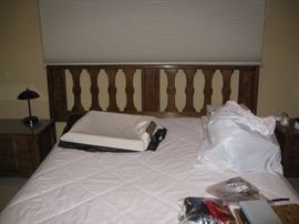 King size wood headboard