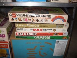 View master game, Mad, Battleship, Gambler etc