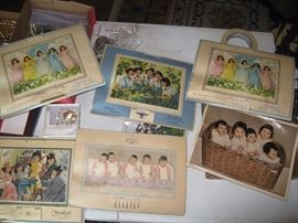 Advertising Calendars/pics of Dionne quintuplets