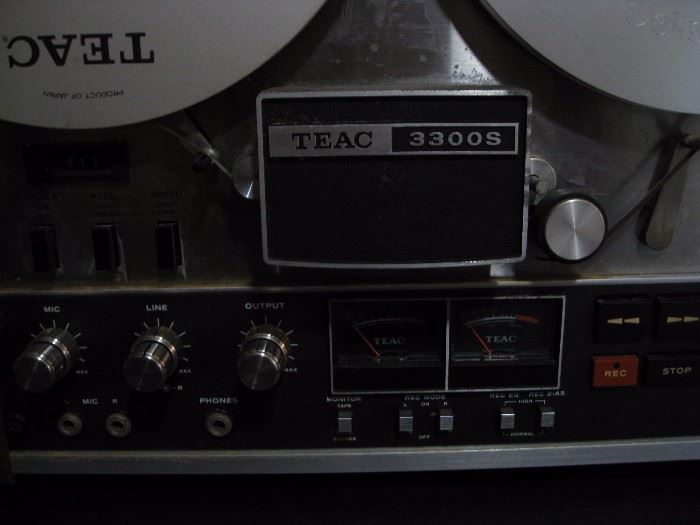 TEAC 3300S real to real 