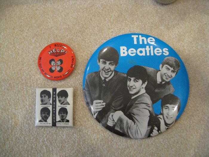 Beatles pins