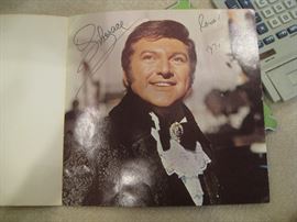 Liberace signed book
