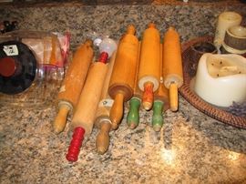 Vintage rolling pins