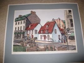 Village Print