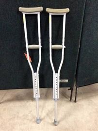 Medline Guardian Quick-Fit Crutches for Youth/Adolescent/Juvenile
