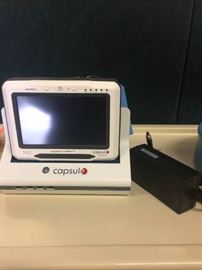 Capsule Neuron Bedside Vital Signs Data Device with DC-NU-DS Docking Station
