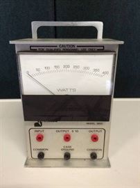 Neomed Wattmeter Model 3902 Electric Power Measuring Instrument
