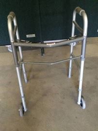 Collapsible Rolling Walker - Nice Condition

