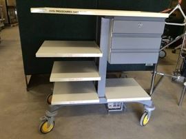 WOW Retails $800 Olympus TK-E1 Mobile Industrial Medical Workstation Endoscopy Cart WITH POWER Supply!!
