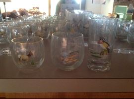 Ned Smith Wildlife Barware, Plates, Coasters & Ashtrays