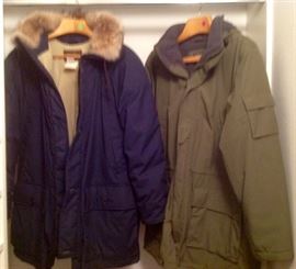 Eddie Bauer Goose Down Parka with Coyote Hood Lands End Parka