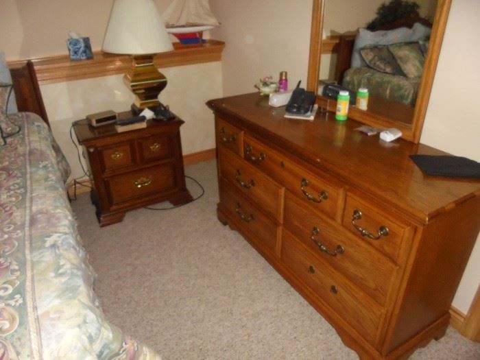 Bedroom Dresser and side tables