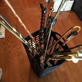 Walking cane collection