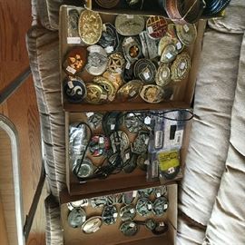 Belt buckle collection