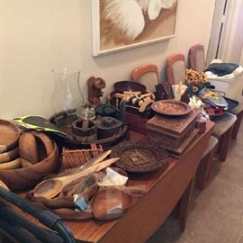 Various wood pieces