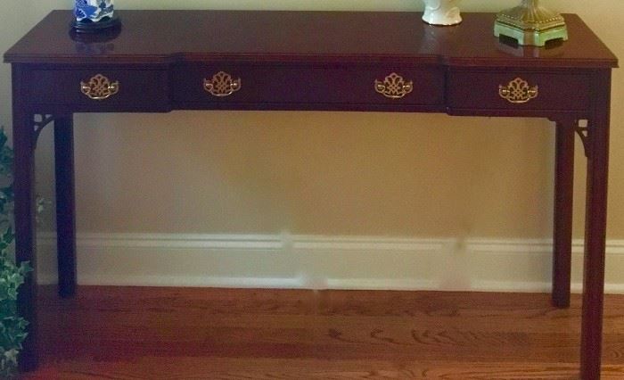 Chippendale style table