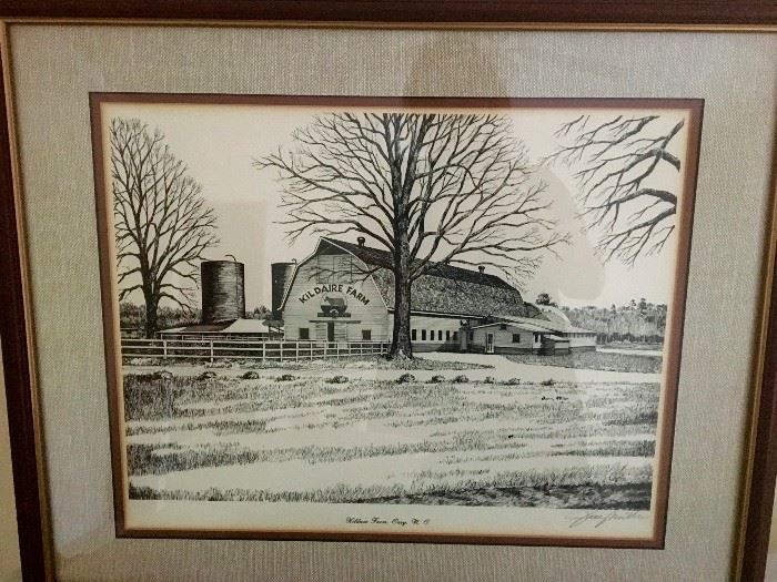 Kildare Farms Print by Jerry Miller