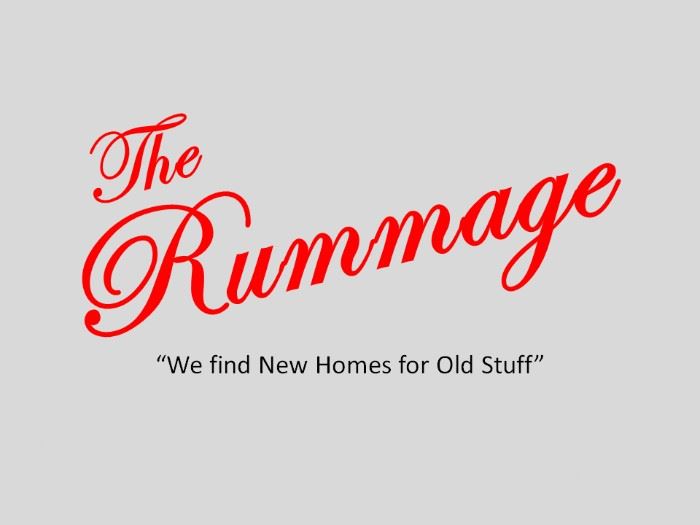 The Rummage SEOed Tilted Name and Tag