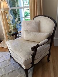 Ethan Allen upholstered chair, like new!