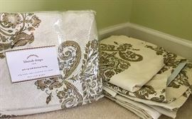 Pottery Barn Drape Set