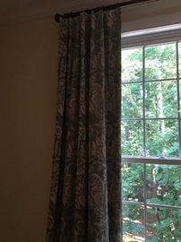Pottery Barn curtains