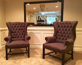 Pair of Arhaus chairs, new