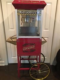 Vintage style popcorn machine, works perfect!