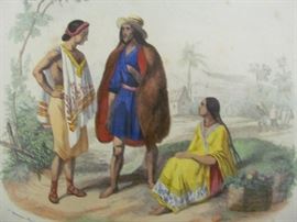 1840's French engravings of Latin America